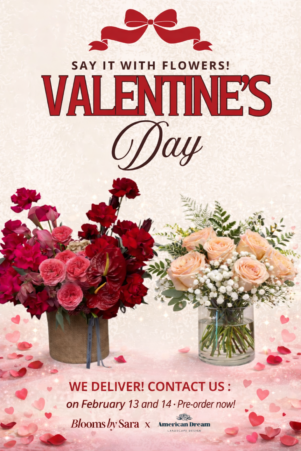 Valentine’s Floral Collaboration