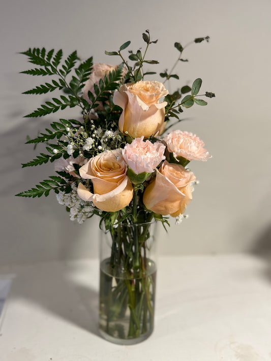 Valentine's Day Cupid Arrangement - Floral Design