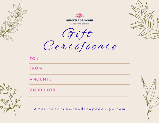 American Dream Certificate